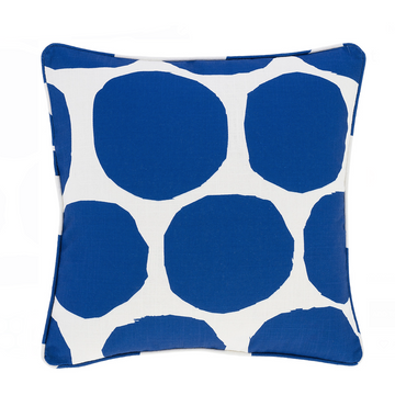 On The Spot Cobalt Indoor/Outdoor Decorative Pillow