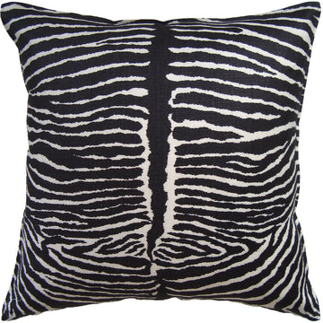 Le Zebre Black Pillow