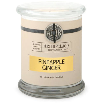 Archipelago Botanicals Glass Jar Candle - Pineapple Ginger