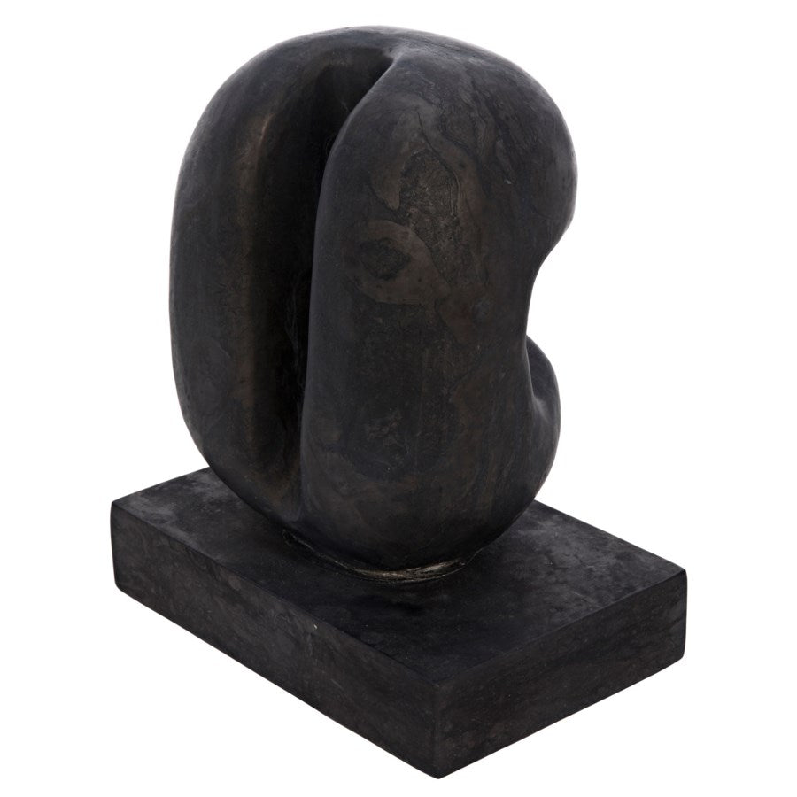 Juno Sculpture, Black Marble