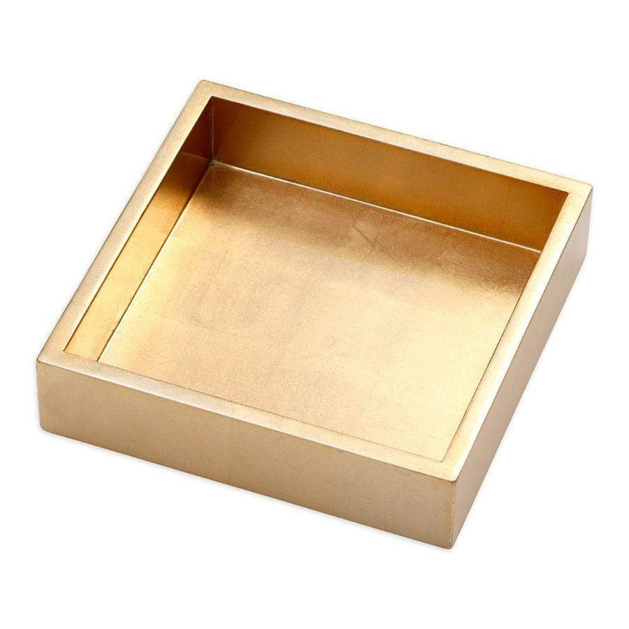 Lacquer Luncheon Napkin Holder in Gold
