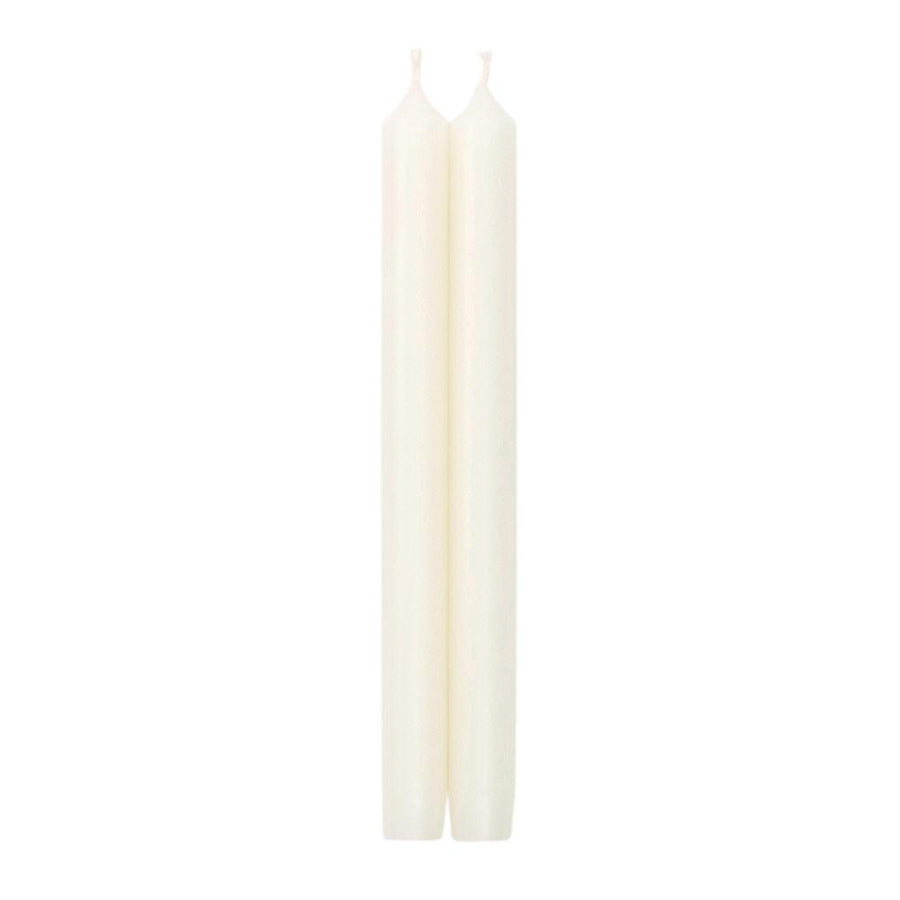 Straight Taper Crown Candles (Set of 2)