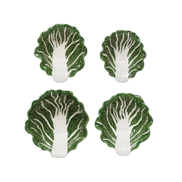 Stoneware Cabbage Bowls -  Set of 4
