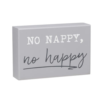 Box Sign - No Nappy