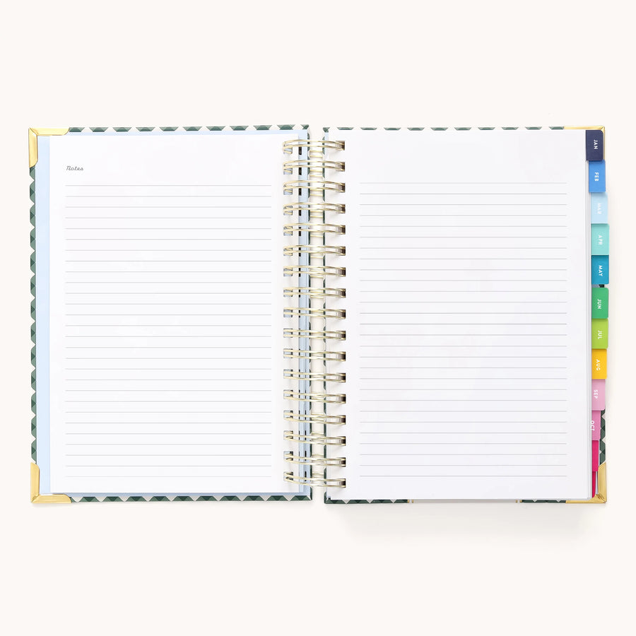 Simplified Planner Gingham