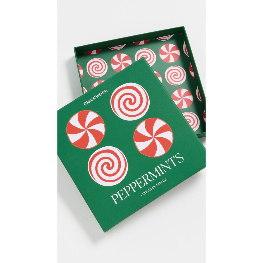 Peppermint Cocktail Napkins