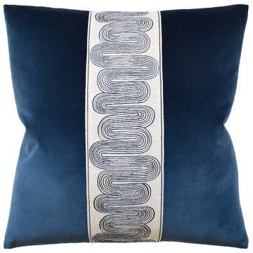 Pillow Giorgio Ischia Tape Steel