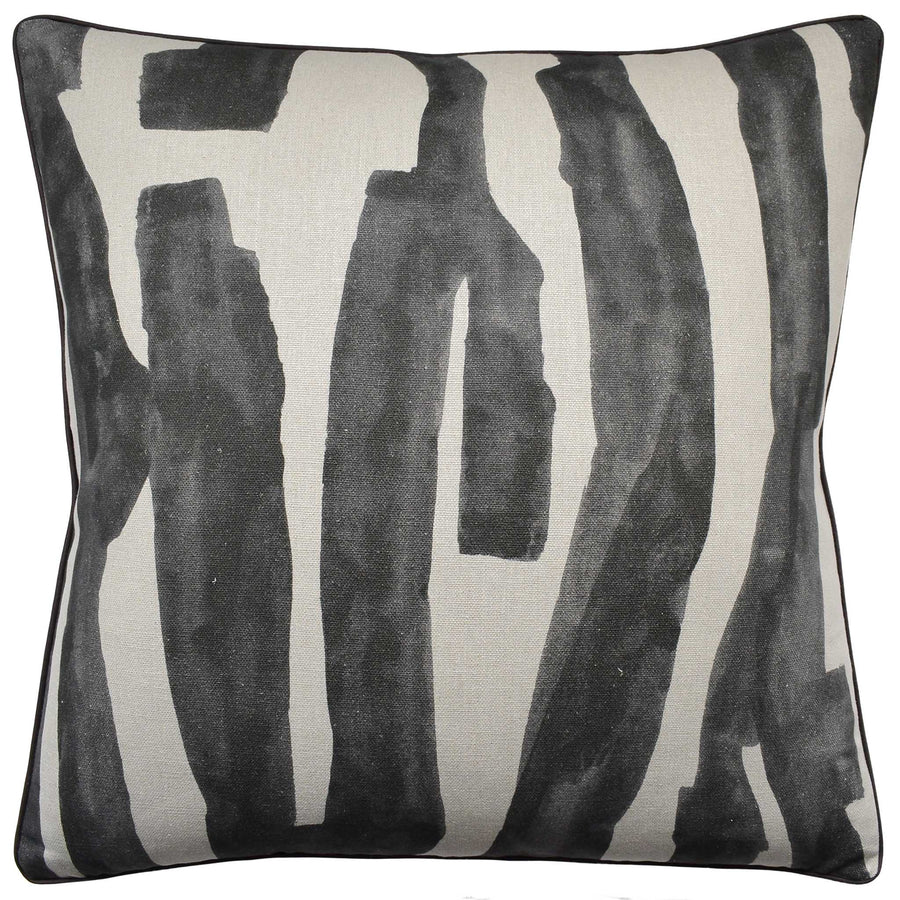 Pillow Piped Intargia Raven