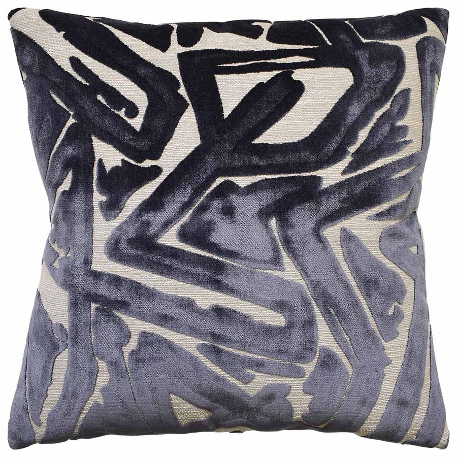 Pillow Depiction Slate 22x22
