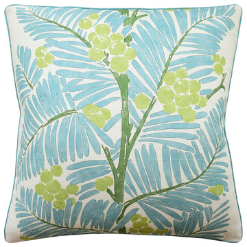 Palmar Print Lake Pillow