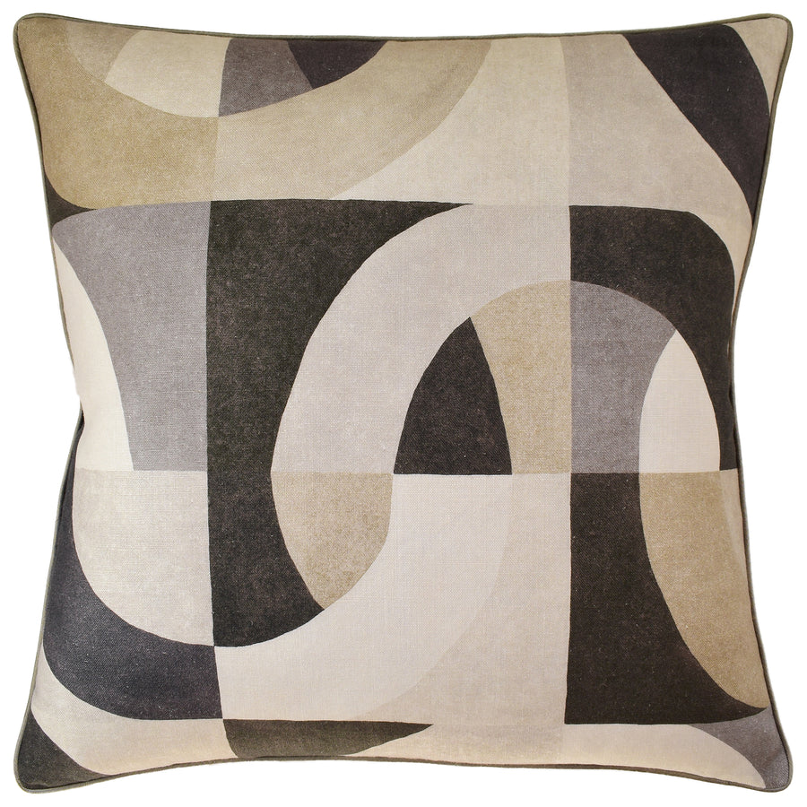 Pillow Colonnade Onyx 22x22