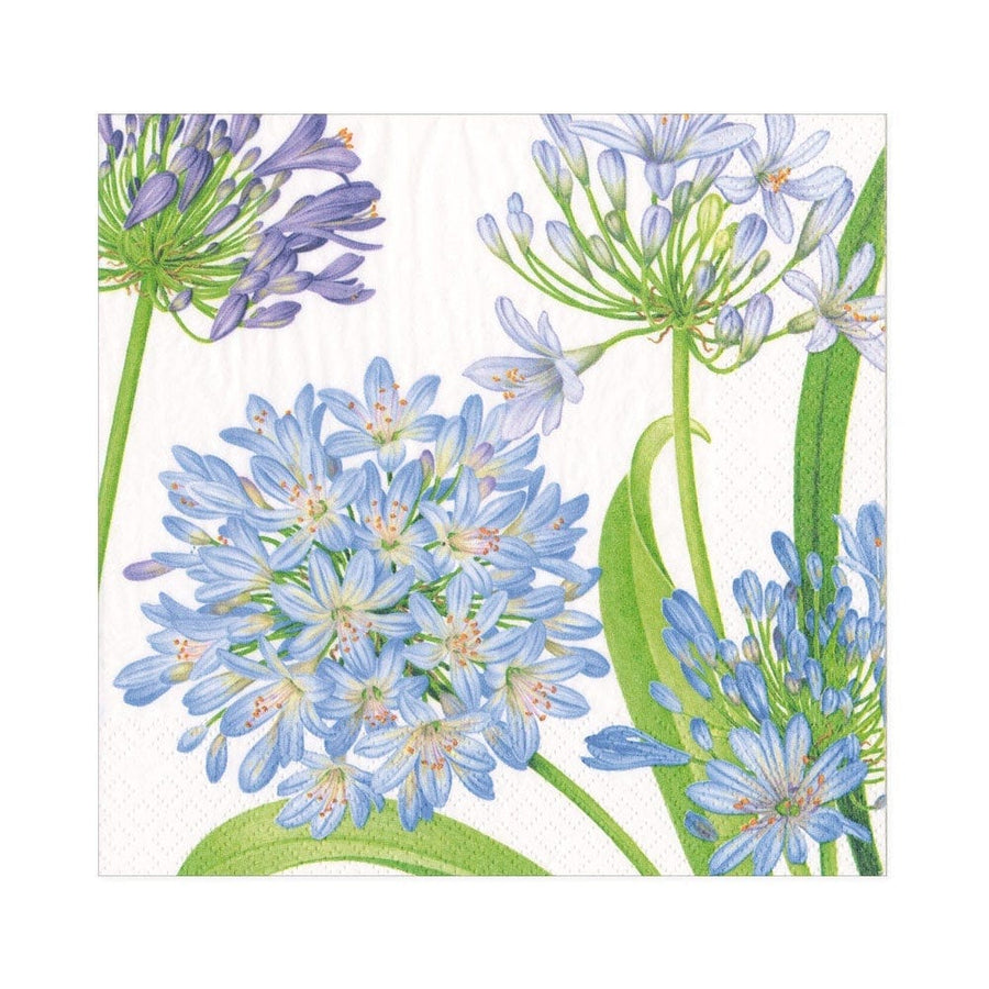 Agapanthus Garden Paper Luncheon Napkins