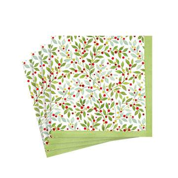 Twining Greenery Paper Cocktail Napkins