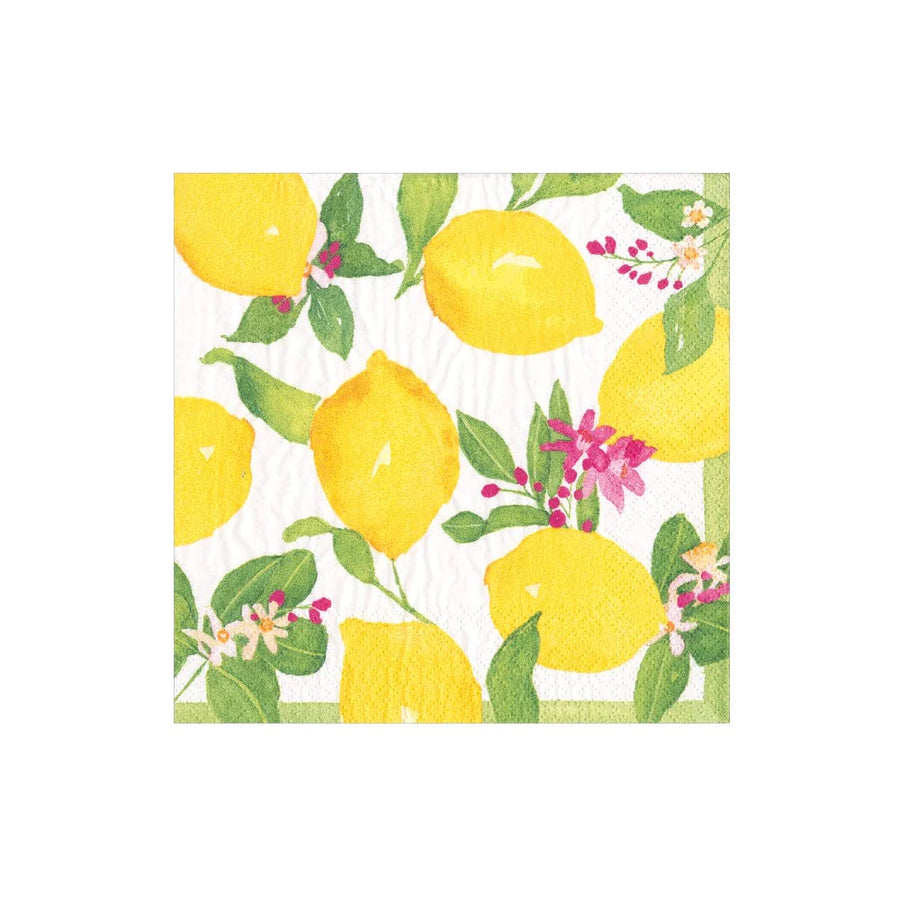 Limoncello Cocktail Napkin