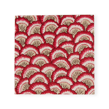 Pontchartrain Scallop Red Cocktail Napkins