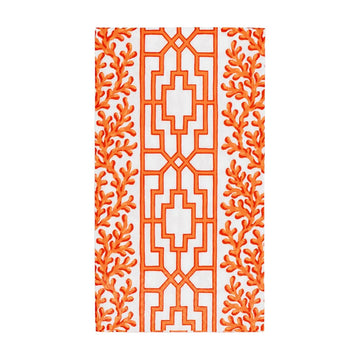 Coral And Coral Guest Napkin