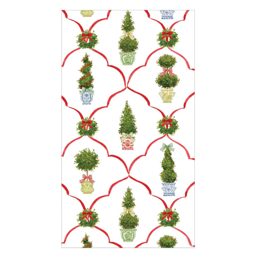 Petit Jardin De Noel Guest Towels