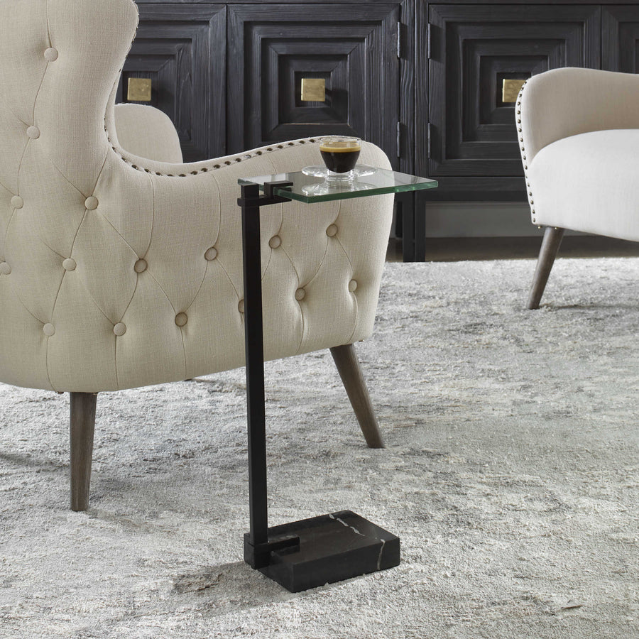 Butler Accent Table Black