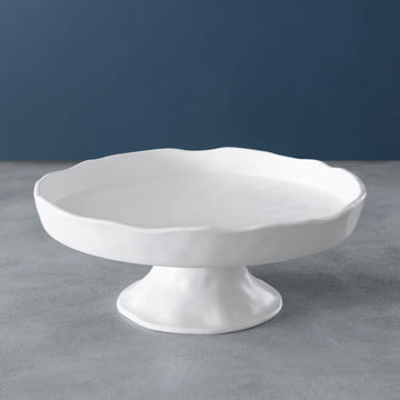 Nube Round Pedestal Cake Plate
