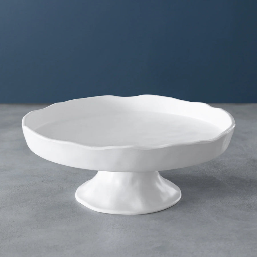 Nube Round Pedestal Cake Plate