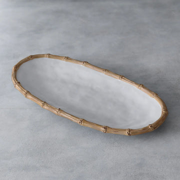 Bamboo Medium Oval Platter