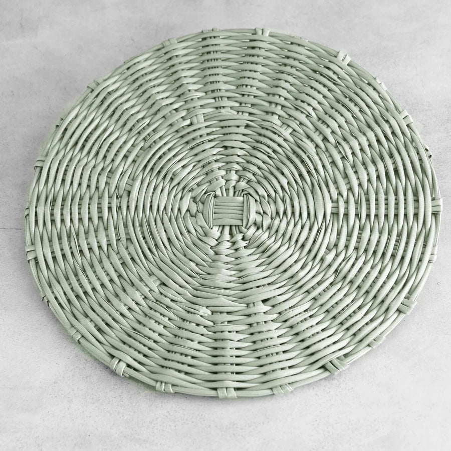 Faux Wicker Placemats