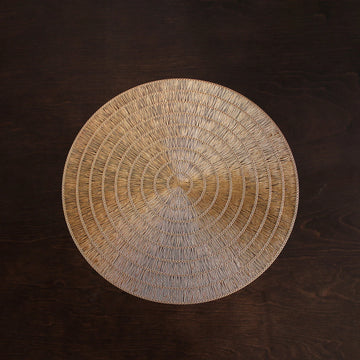 Round Placemat Gold