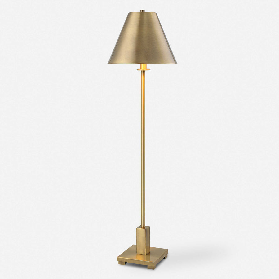 Pilot Buffet Lamp, Brass