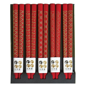 Red & Gold Chopsticks Set