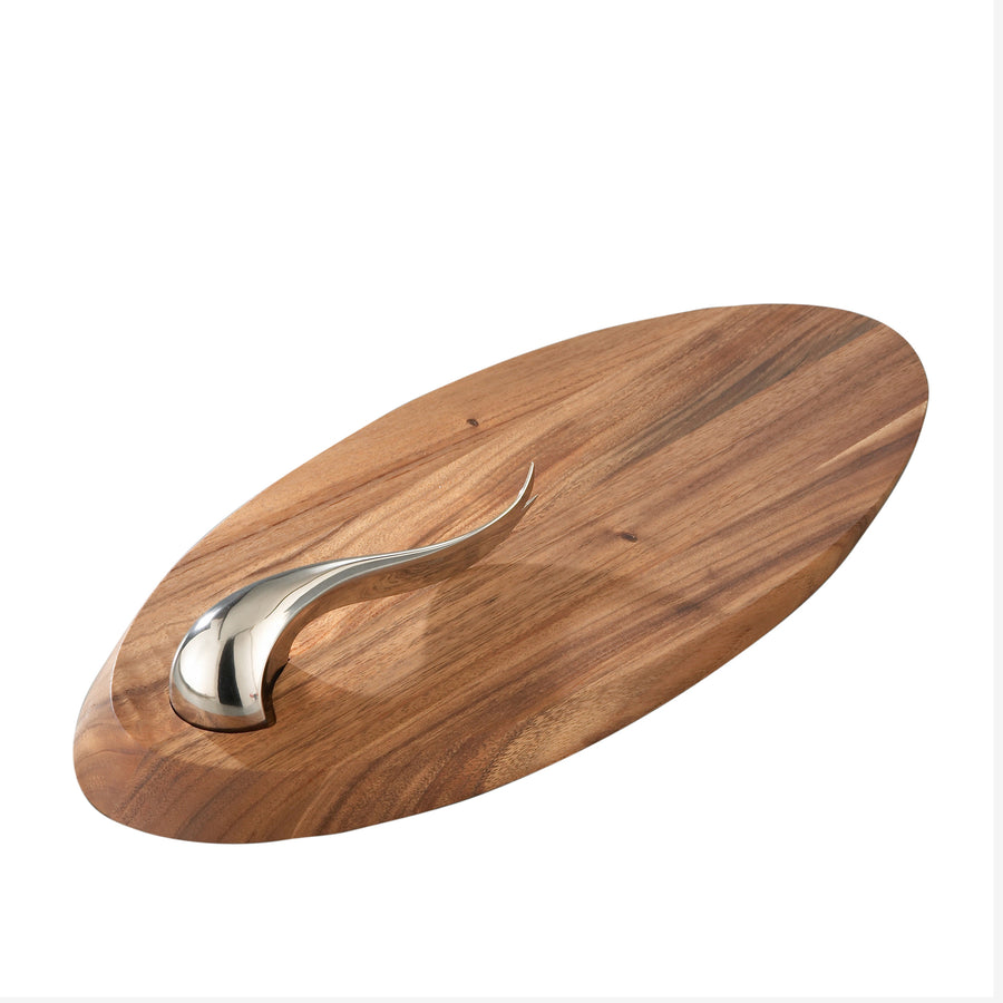 Swoop Cheese Board w/Knife