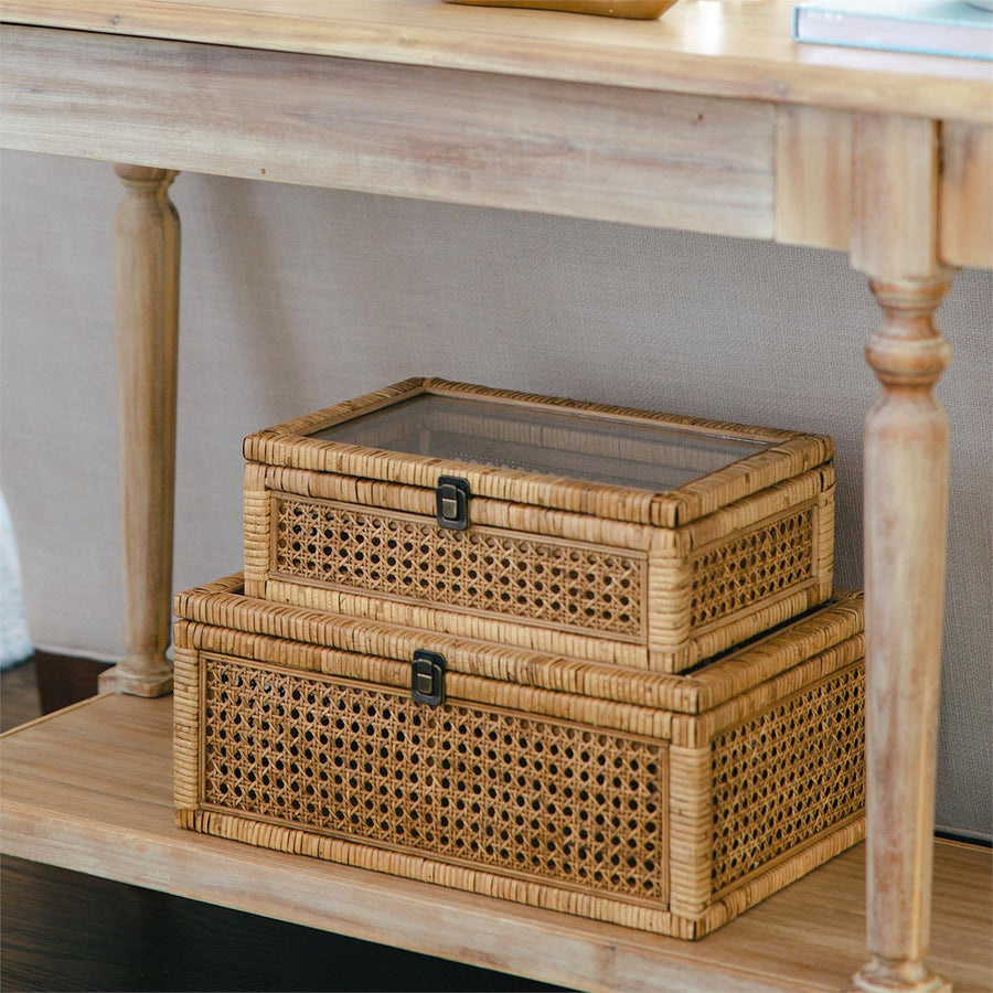 Rattan Decorative Storage Boxes