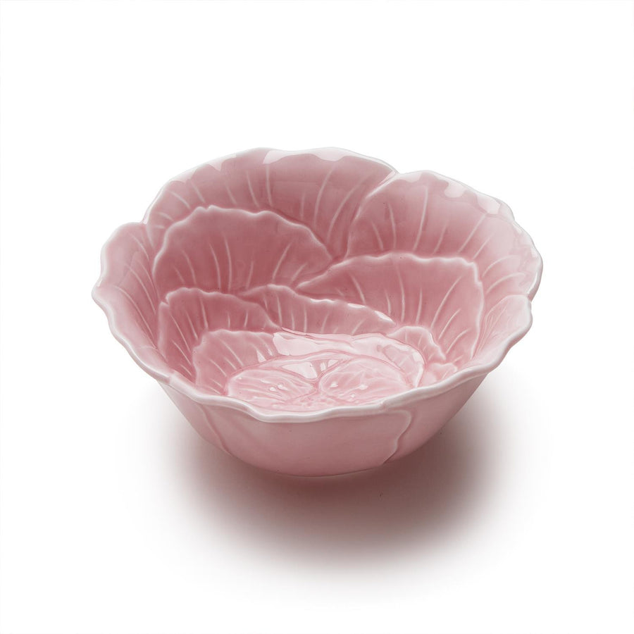 Pretty Pink Flower Tidbit Bowl