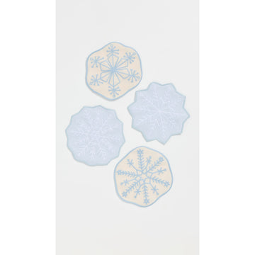 Snowflakes Cocktail Napkins