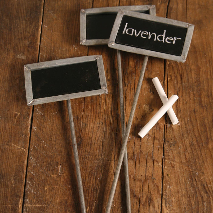 Chalkboard Garden Stake