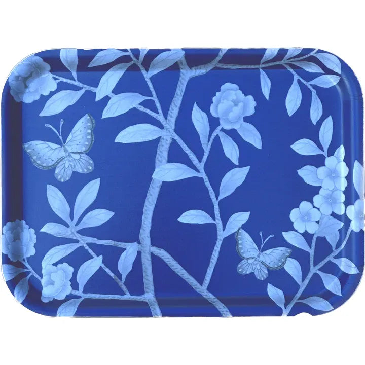 Navy Chinoiserie Tray