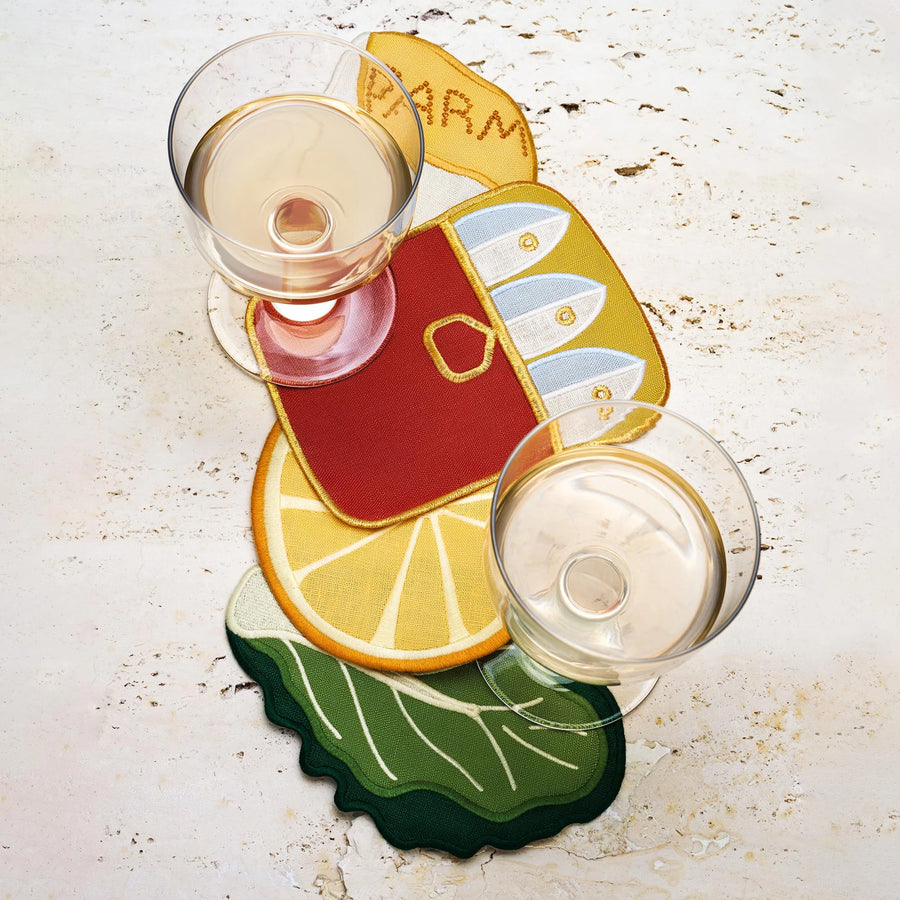 Caesar  Cocktail Napkins Set 4