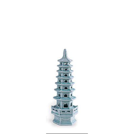 Pagoda Celadon Objects Tall
