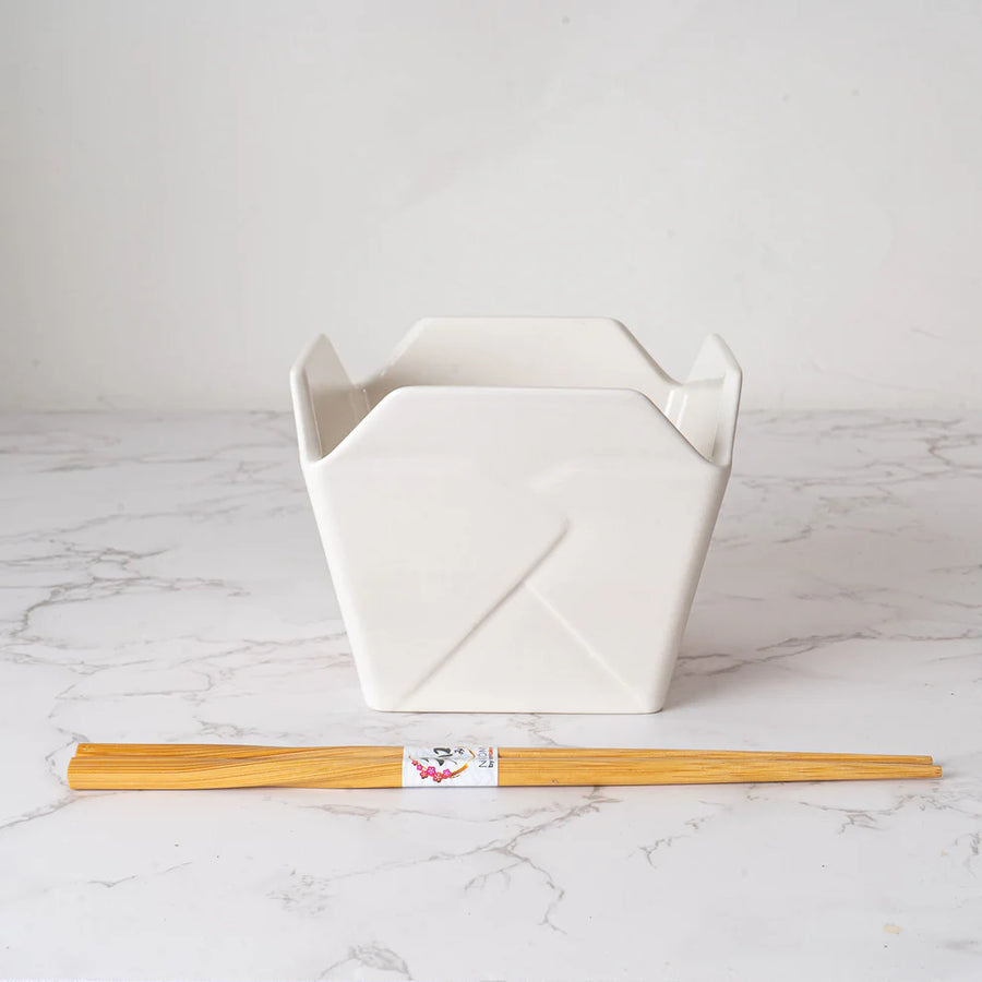 Takeout Bowl Chopsticks Pagoda