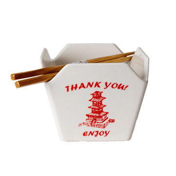 Takeout Bowl Chopsticks Pagoda