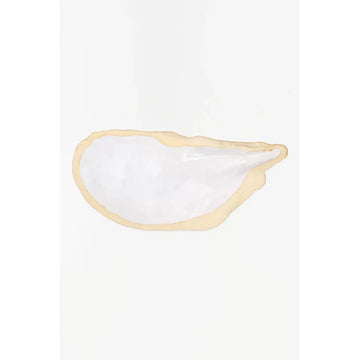 Ceramic Oyster-Shaped Tray