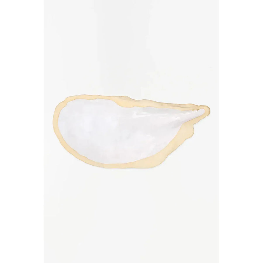 Ceramic Oyster-Shaped Tray