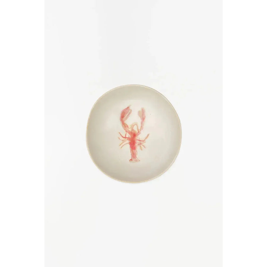 Ceramic lobster bowl