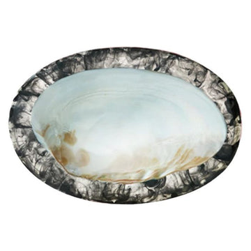 Large DIsh Caviar Charcoal