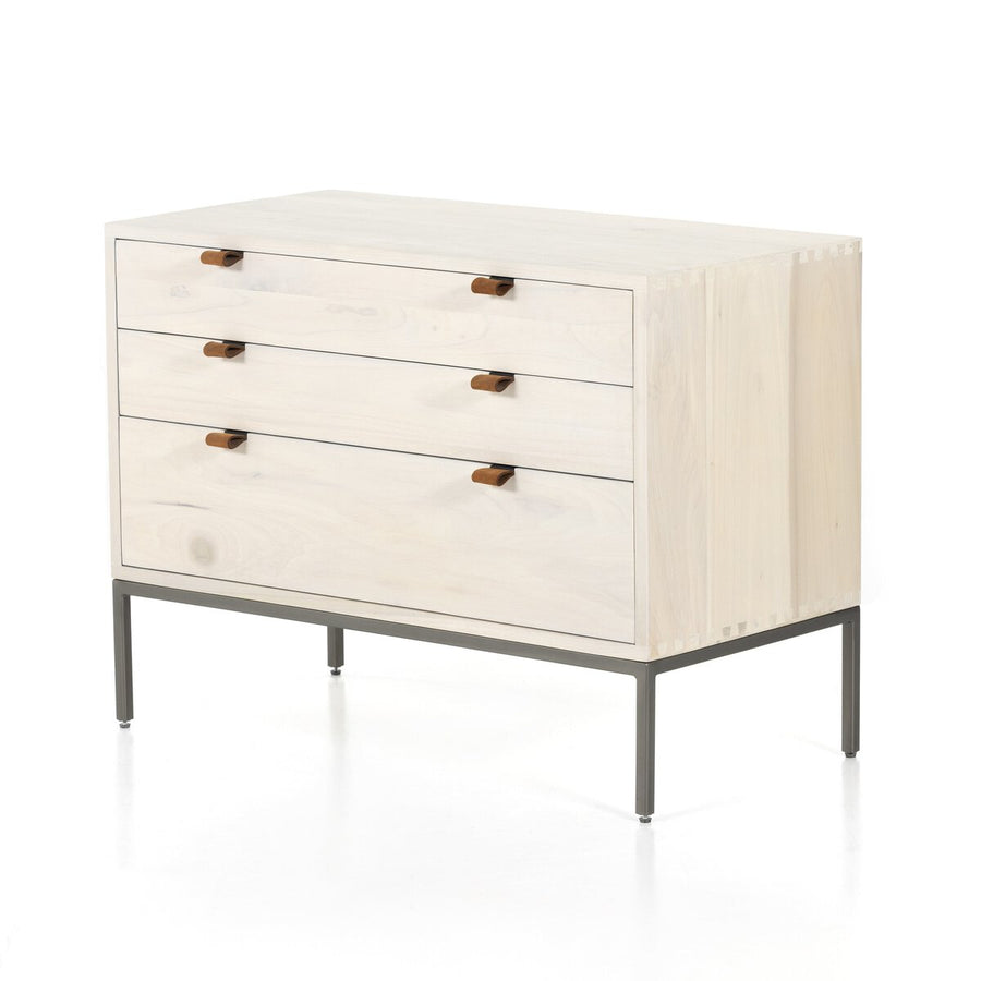 Trey Large Nightstand-Dove Poplar