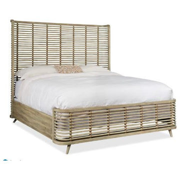 Surfrider Rattan Bed - King