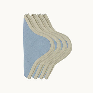 Napkin Linen Deisy Blue