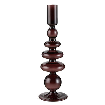 Plum Taper Candleholder