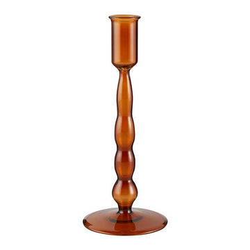 Amber Taper Candleholder - Large