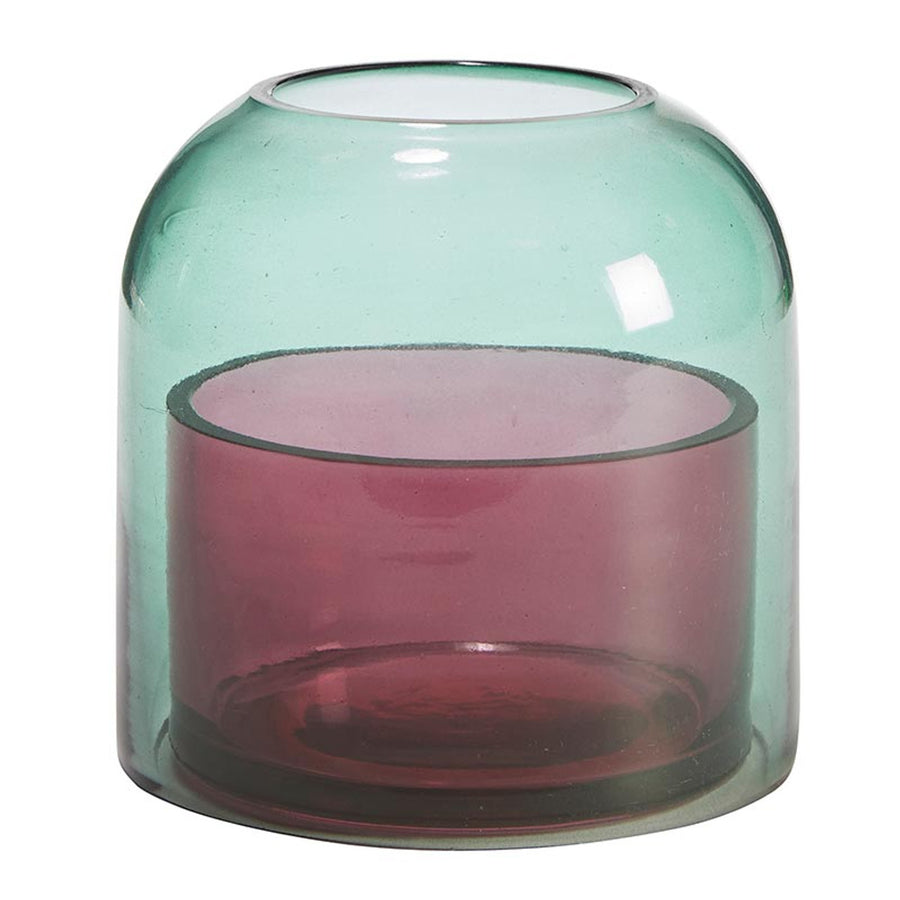 Green/Pink Candle Cloche