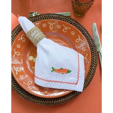 Napkin Sardine Orange